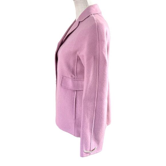 Max Mara Virgin Wool Blended Lilac Purple, Size 6US Blazer - Picture 11 of 13